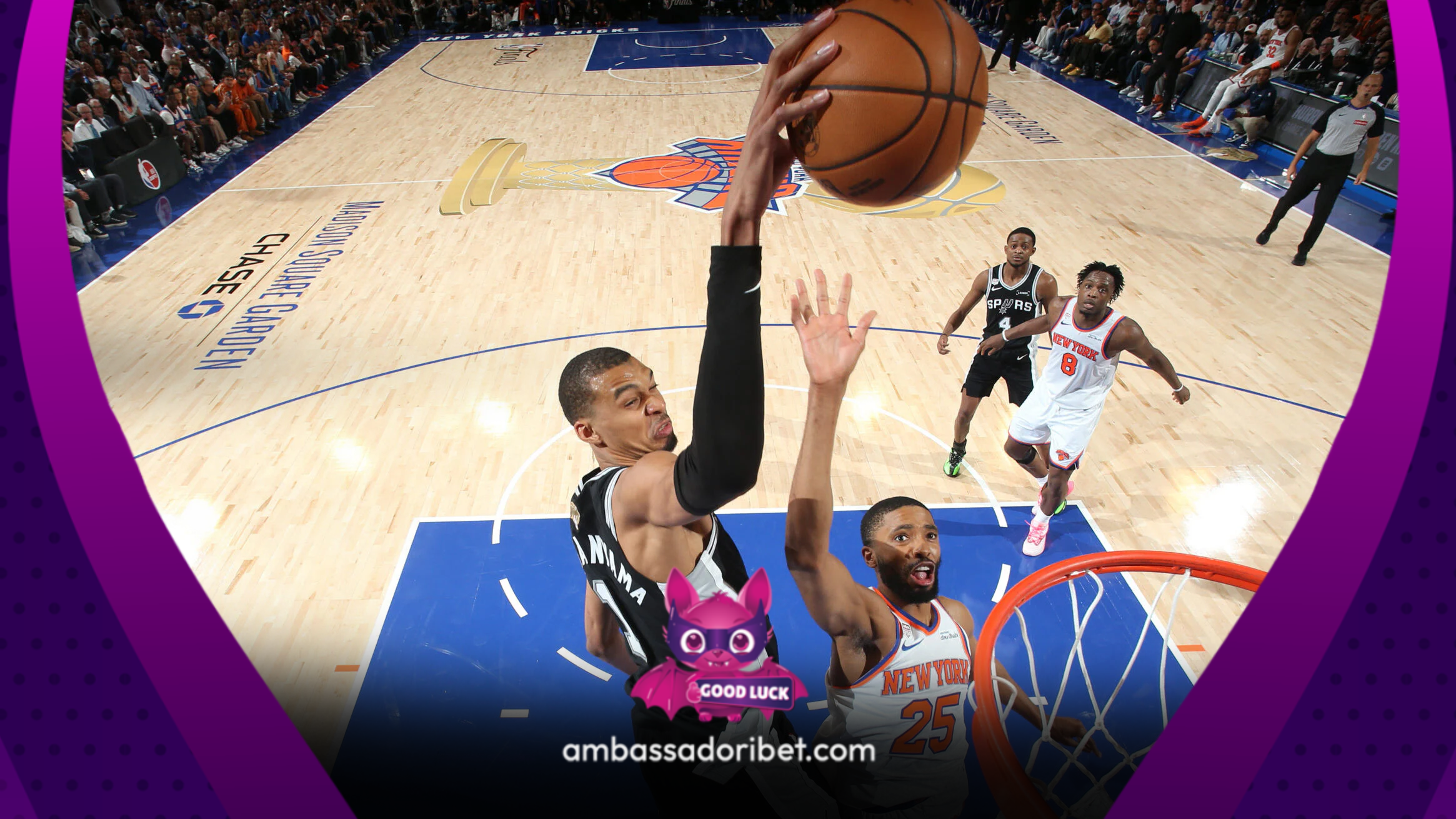 NBA ფინალი დაიძაბა – სპურსმა ნიქსი დაამწუხრა